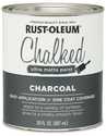 30-Fluid Ounce Charcoal Chalked Brush-On Paint