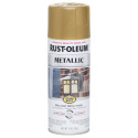 11-Ounce Metallic Gold Rush Stops Rust Spray Paint
