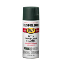 12-Ounce Satin Hunter Green Stops Rust Protective Enamel Spray Paint