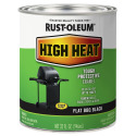 1-Quart Flat BBQ Black Specialty High Heat Brush-On Paint