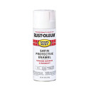 12-Ounce Satin White Stops Rust Protective Enamel Spray Paint