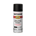 12-Ounce Semi-Gloss Black Stops Rust Protective Enamel Spray Paint