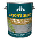Mason's Select Transparent Acrylic Concrete Stain In Brownstone 1 Gal