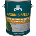 Mason's Select Clear Acrylic Concrete Sealer In Satin 1 Gal