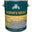 Mason's Select Epoxacryl Solid Color Concrete Stain In Brown 1 Gal