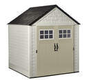 7 x 7-Foot Sandstone Outdoor Storage Shed