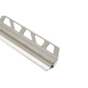 Schluter® Dilex-Ahka Aluminum Brushed Nickel Cove-Shaped Anchoring Leg,  3/8-Inch