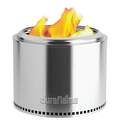 19.5-Inch Stainless Steel Smokeless Fire Pit