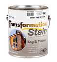 1-Gallon Transformation Log And Timber Stain, Medium Brown