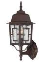 1-Light 17-Inch Rustic Bronze Wall Mount Light Fixture