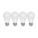 60-Watt Equivalent A19 E26-Medium Natural Light Non-Dimmable LED Light Bulb, 4-Pack