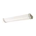Nuvo® 50-Inch Brushed Nickel Linear Flush Mount Glamour LED Fixture