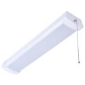 LED 2 Foot Ceiling Wrap With Pull Chain 20 Watts White Finish