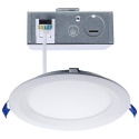 15-Watt 1100-Lumens LED Low Profile Regress Baffle Downlight