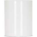 1-Light White Wall Sconce Light Fixture