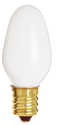 7-Watt White C7 In Candescent Dimmable Light Bulb