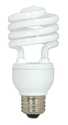 18-Watt Mini Spiral CFL 2700k Light Bulb