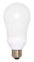 15-Watt White A19 CFL 2700k Light Bulb