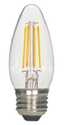 4.5-Watt C11 LED Clear 2700k Bulb
