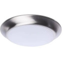 7-Inch Brushed Nickel LED Flush Mount Disk Light