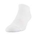 Men's White No Show Socks, 6-Pack