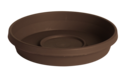 10-Inch Chocolate Terra Saucer