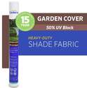 6 x 15-Foot Forest Green High Density Polyethylene Shade Fabric Garden Cover 