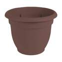 Ariana 8-Inch Merlot Plastic Self-Watering Planter