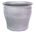 Robert Allen 14-Inch Diameter Pearl IronStone® Timberline Planter