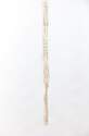 42-Inch Natural Woven Cotton Plant Hanger With Twisted Cord
