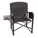 Carbon Black Bear Paws Chair With Side Table 