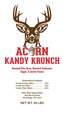 40-Pound Bag, Kandy Krunch Deer Attractant
