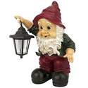 Edison With The Lighted Lantern Garden Gnome Statue