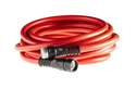 50-Foot Red Expandable Patio Garden Hose With Storage Bag 