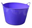 4.2-Gallon Purple Plastic Flex Tub 