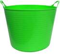 7-Gallon Green Plastic Flex Tub 