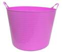 12-Gallon Pink Plastic Flex Tub 