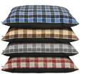 27 x 36-Inch Assorted Color Knife Edge Pillow Dog Bed