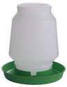 1-Gallon Lime Green Complete Poultry Fountain