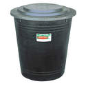 45-Gallon Heavy Duty Storage Drum With Lid And Stainless Locking Handle