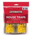Wooden Mouse Snap Trap, 4-Pack