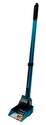 Small Teal Panorama Dog Scoop And Rake With 3-Foot Aluminum Handle