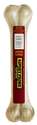 10-1/2-Inch Natural Pressed Rawhide Dog Bone 