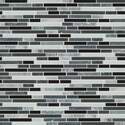 11.93-Inch x 11.93-Inch Midnight Awesome Mix Mosaic Tile