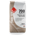 Gray 700 Premium Set, Professional Grade Non-Modified Thin Set Mortar 50-Pound Bag