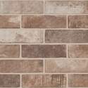 3-Inch x 10-Inch Bowery Brick Tile Clay