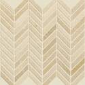 Chateau Chevron Crema Marfil Mosaic