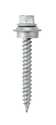 #9 x 1-1/2-Inch Bright White Woodgrip Metal-To-Wood Screw With Washer, Each