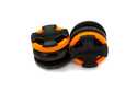 Black/Orange Broadband Split Limb Dampener 2-Pack
