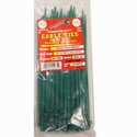 100-Piece Green 8-Inch 50Lb Standard Duty Cable Tie